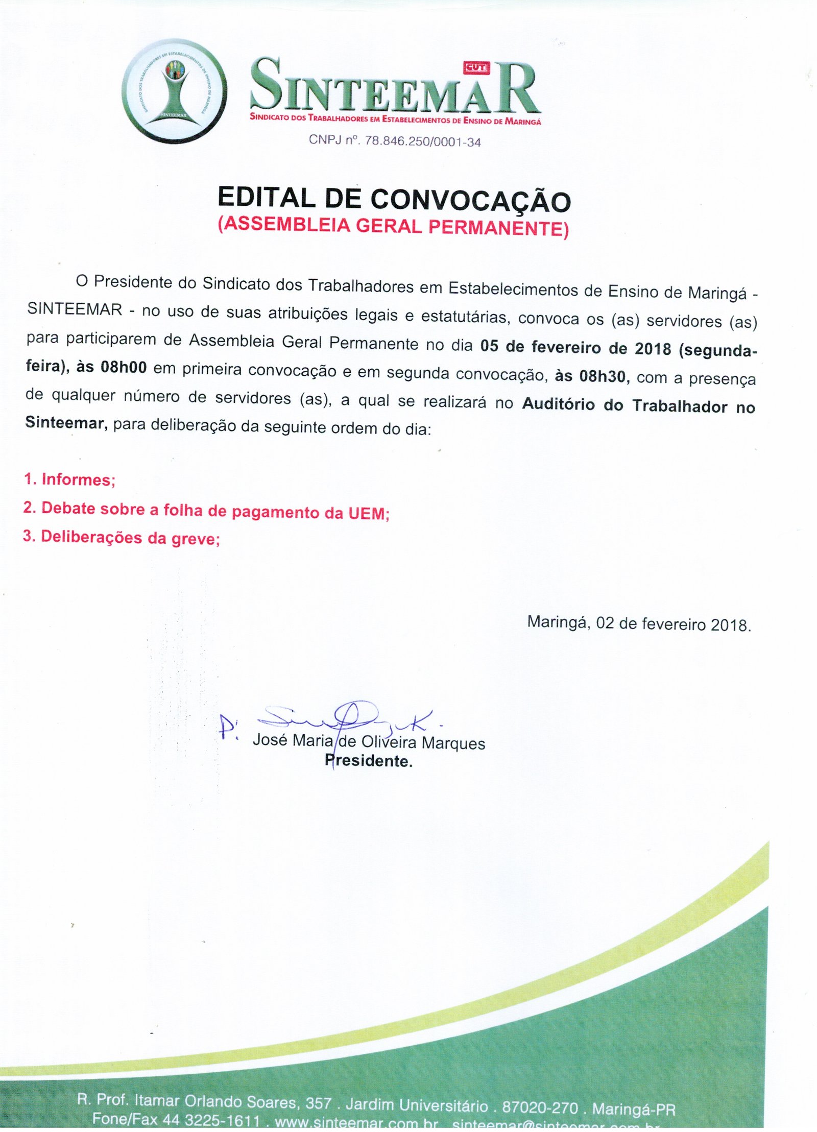 Edital 15