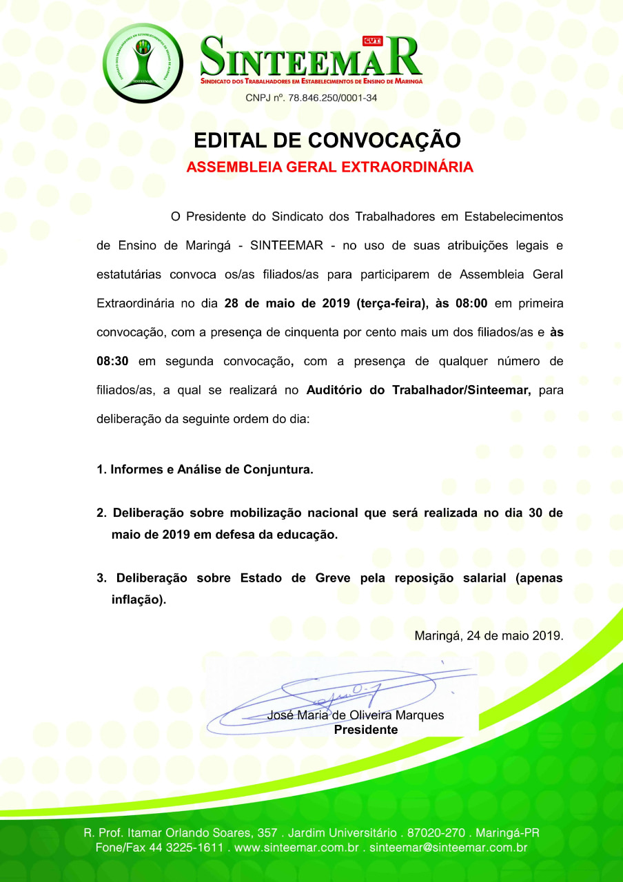 Edital 30